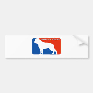 Amerikaanse Bulldog Major League Dog Bumpersticker