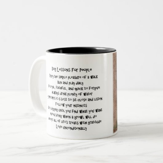 Amerikaanse Bulldog mok (Voorkant links)