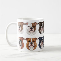 Amerikaanse bulldog-patterned