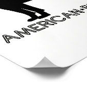 Amerikaanse Bulldog Print (Hoek)