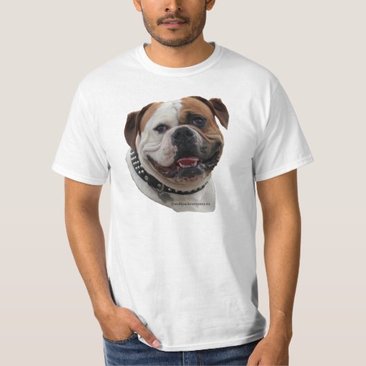 Amerikaanse bulldog t-shirt (Voorkant)