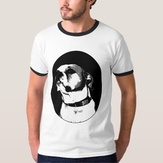 Amerikaanse bulldog T-shirt (Voorkant)