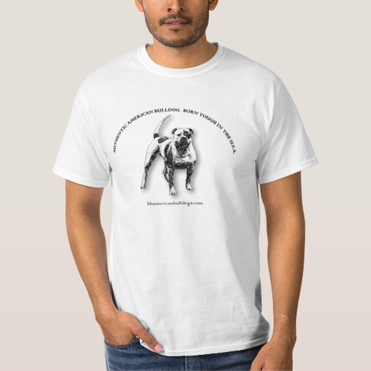 Amerikaanse Bulldog T-shirt (Voorkant)