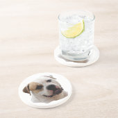 Amerikaanse bulldog zandsteen onderzetter (Zijkant)