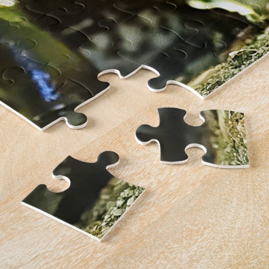 Amerikaanse Bullfrog Posing Puzzle Legpuzzel (Zijkant)