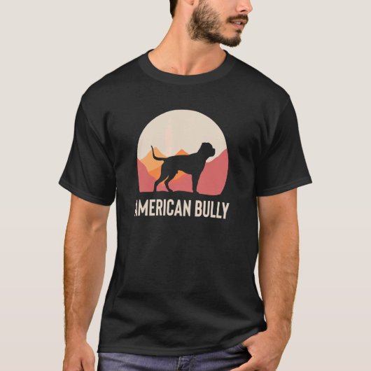Amerikaanse Bully Berg T-shirt (Voorkant)