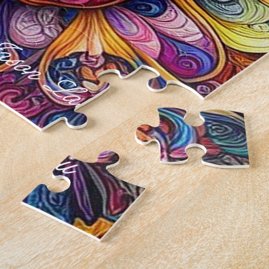 Amerikaanse Bully Decoratieve Jigsaw Puzzel (Zijkant)