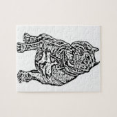 Amerikaanse Bully Dog Legpuzzel (Horizontaal)