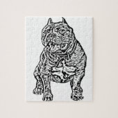 Amerikaanse Bully Dog Legpuzzel (Verticaal)