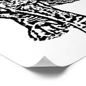 Amerikaanse Bully Dog Poster (Hoek)