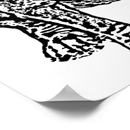 Amerikaanse Bully Dog Poster (Hoek)