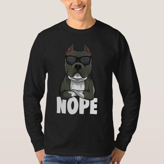 Amerikaanse Bully Dog T-shirt (Voorkant)