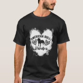 Amerikaanse Bully Grandma Amerikaanse Bully Honden T-shirt (Voorkant)
