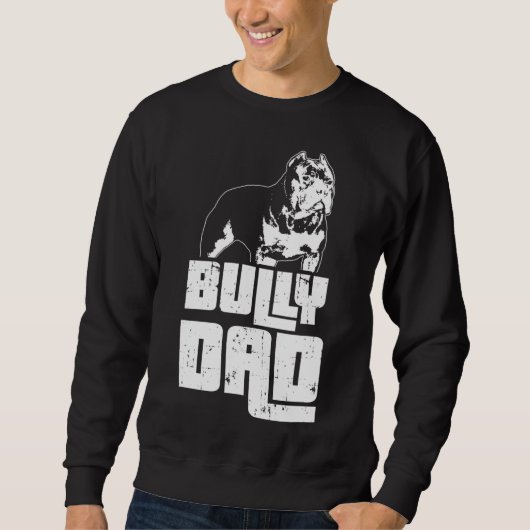 Amerikaanse Bully Pap Dog Eigenaar Trui (Voorkant)