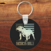 Amerikaanse Bully Sleutelhanger (Voorkant)