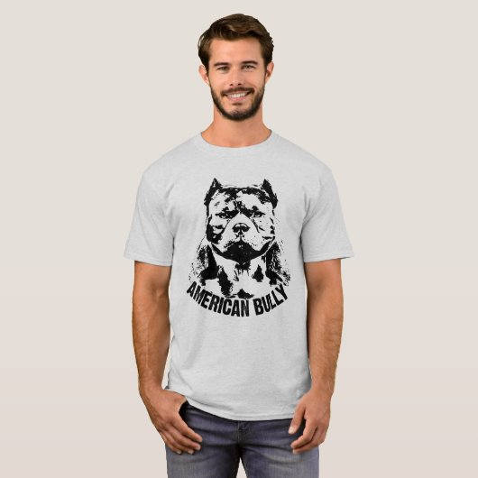 Amerikaanse Bully T-shirt (Voorkant volledig)