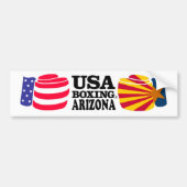 Amerikaanse Bumpersticker Boxing Arizona (Voorkant)