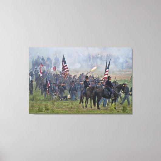Amerikaanse Burgeroorlog (1861-1865) Canvas Afdruk (Voorkant)
