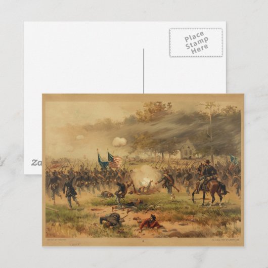 Amerikaanse burgeroorlog - Antietam Sharpsburg Briefkaart