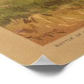 Amerikaanse burgeroorlog - Antietam Sharpsburg Poster (Hoek)