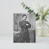 Amerikaanse burgeroorlog: General McClellan Briefkaart (Staand voorkant)