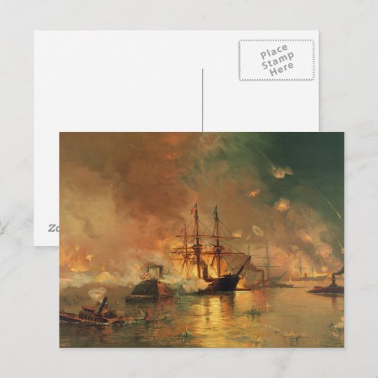 Amerikaanse burgeroorlog gevangenschap van New Orl Briefkaart (Voorkant / Achterkant)