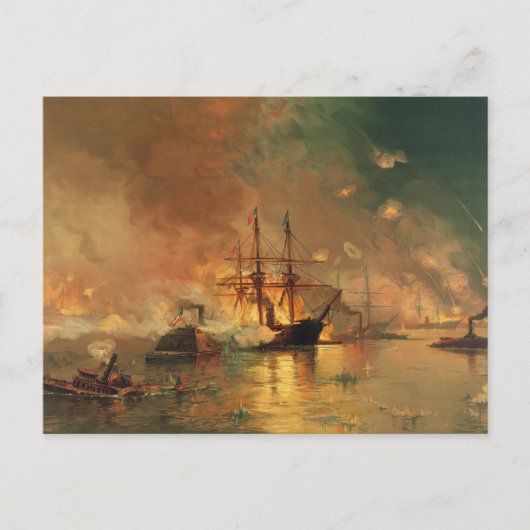 Amerikaanse burgeroorlog gevangenschap van New Orl Briefkaart (Voorkant)