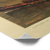 Amerikaanse burgeroorlog gevangenschap van New Orl Poster (Hoek)