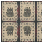 🏛️ Amerikaanse Burgeroorlog Helden Geschiedenis B Stof (Swatch)