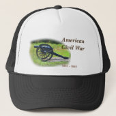 Amerikaanse Burgeroorlog - hoed Trucker Pet (Voorkant)