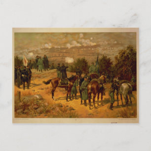 Amerikaanse burgeroorlog in Chattanooga Briefkaart