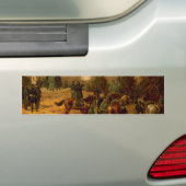 Amerikaanse burgeroorlog in Chattanooga Bumpersticker (Op auto)