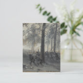 Amerikaanse burgeroorlog - Kipkamauga door Waud Briefkaart (Staand voorkant)