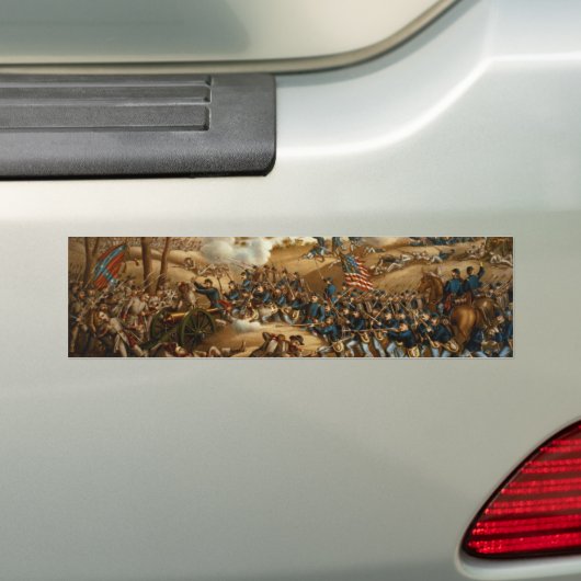 Amerikaanse burgeroorlog - Koude haven Bumpersticker (Op auto)
