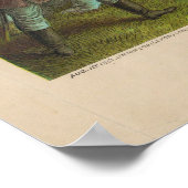 Amerikaanse burgeroorlog - Kreek 1861 van Wilson Poster (Hoek)