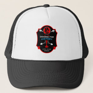 Amerikaanse Burgeroorlog Metaaldetectie Club Trucker Pet