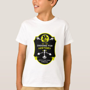 Amerikaanse Burgeroorlog Metaaldetectieclub T-shirt