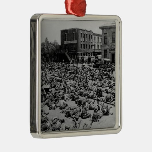 Amerikaanse burgeroorlog metalen ornament (Rechts)