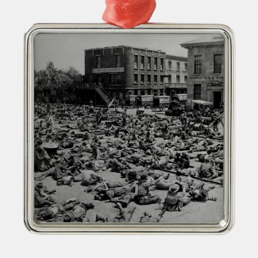 Amerikaanse burgeroorlog metalen ornament (Voorkant)