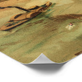 Amerikaanse Burgeroorlog Slag bij Mobile Bay door  Poster (Hoek)