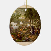 Amerikaanse Burgeroorlog Slag om Chancellorsville Keramisch Ornament (Rechts)