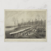 Amerikaanse burgeroorlog: Slag om de Stone River Briefkaart (Voorkant)