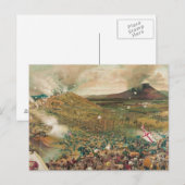 Amerikaanse burgeroorlog - Slag om missionair Ridg Briefkaart (Voorkant / Achterkant)