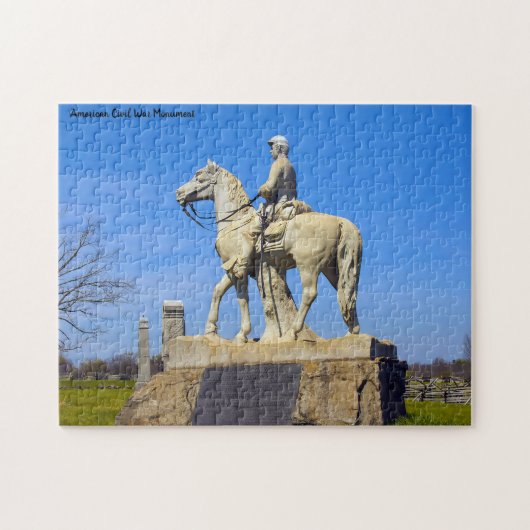 Amerikaanse Burgeroorlogsmonument Legpuzzel (Horizontaal)