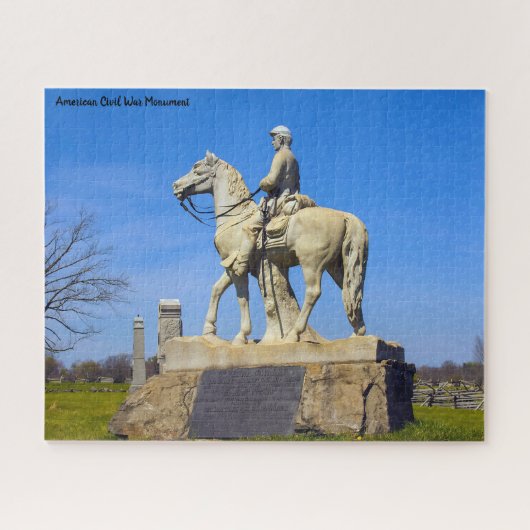 Amerikaanse Burgeroorlogsmonument Legpuzzel (Horizontaal)