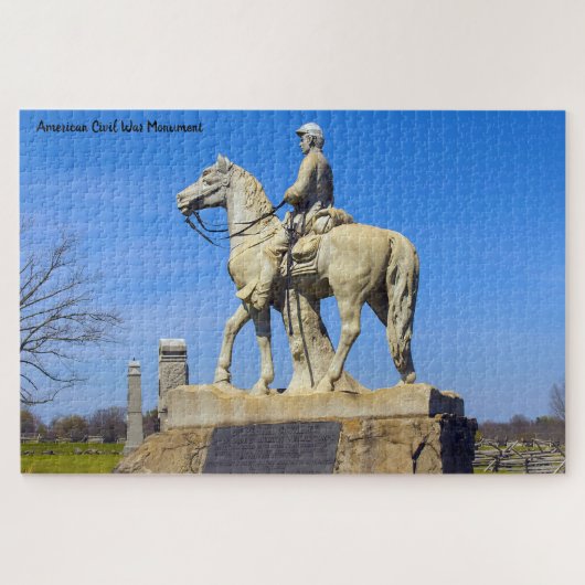 Amerikaanse Burgeroorlogsmonument Legpuzzel (Horizontaal)