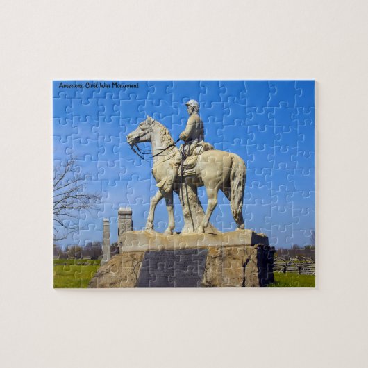 Amerikaanse Burgeroorlogsmonument Legpuzzel (Horizontaal)