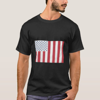 Amerikaanse Burgervlag van de Vrede T-shirt