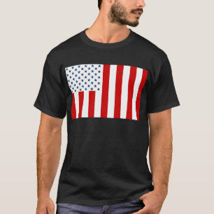Amerikaanse burgervlaggen van Liberty Variation T-shirt