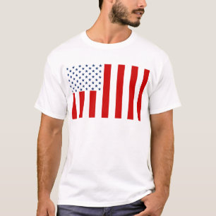 Amerikaanse burgervlaggen van Liberty Variation T-shirt